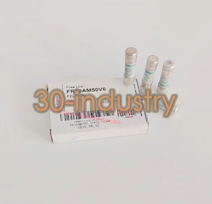 QTY:10 NEW FOR Ferraz Shawmut FR10AM50V6 Fuse 6A 500V 10x38mm - KOEED