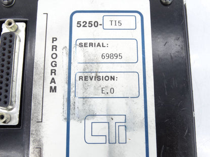 CONTROL TECHNOLOGY INC 5250-TI5 HMI - CONTROL TECHNOLOGY INC