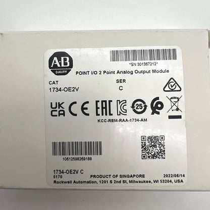 Allen Bradley 1734OE2V 2-Point Analog Output Module - ALLEN BRADLEY