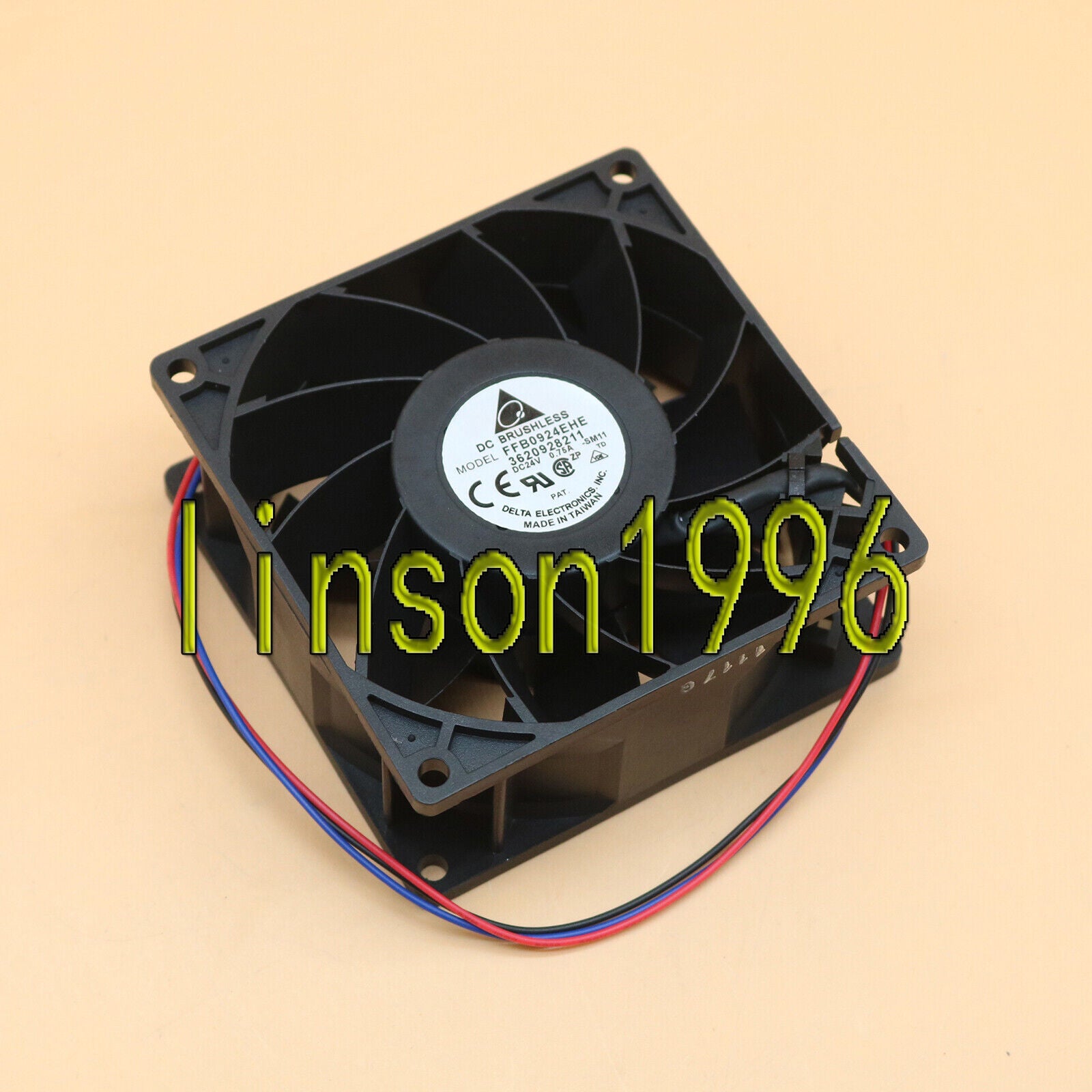 1 Piece Delta FFB0924EHE 24V 0.75A 9CM 3 Line Inverter Cooling Fan - DELTA