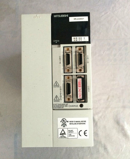 Mitsubishi Electric MR-J2-200CT Servo Drive Unit Tested Good Condition - MITSUBISHI ELECTRIC