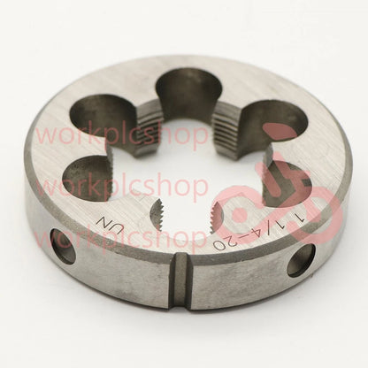 1 1/4"-20 UN Thread Die Right Hand, 1-1/4 x 20 UN Round Threading Die #US