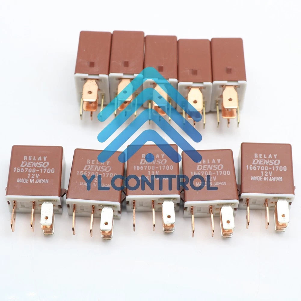 5Pcs DENSO 156700-1700 Automotive Relay 12VDC 5Pin