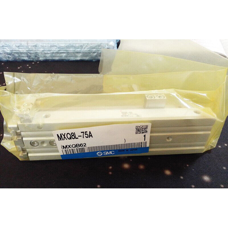 New ONE SMC MXQ8L-75A Pneumatic Slide Cylinder - SMC