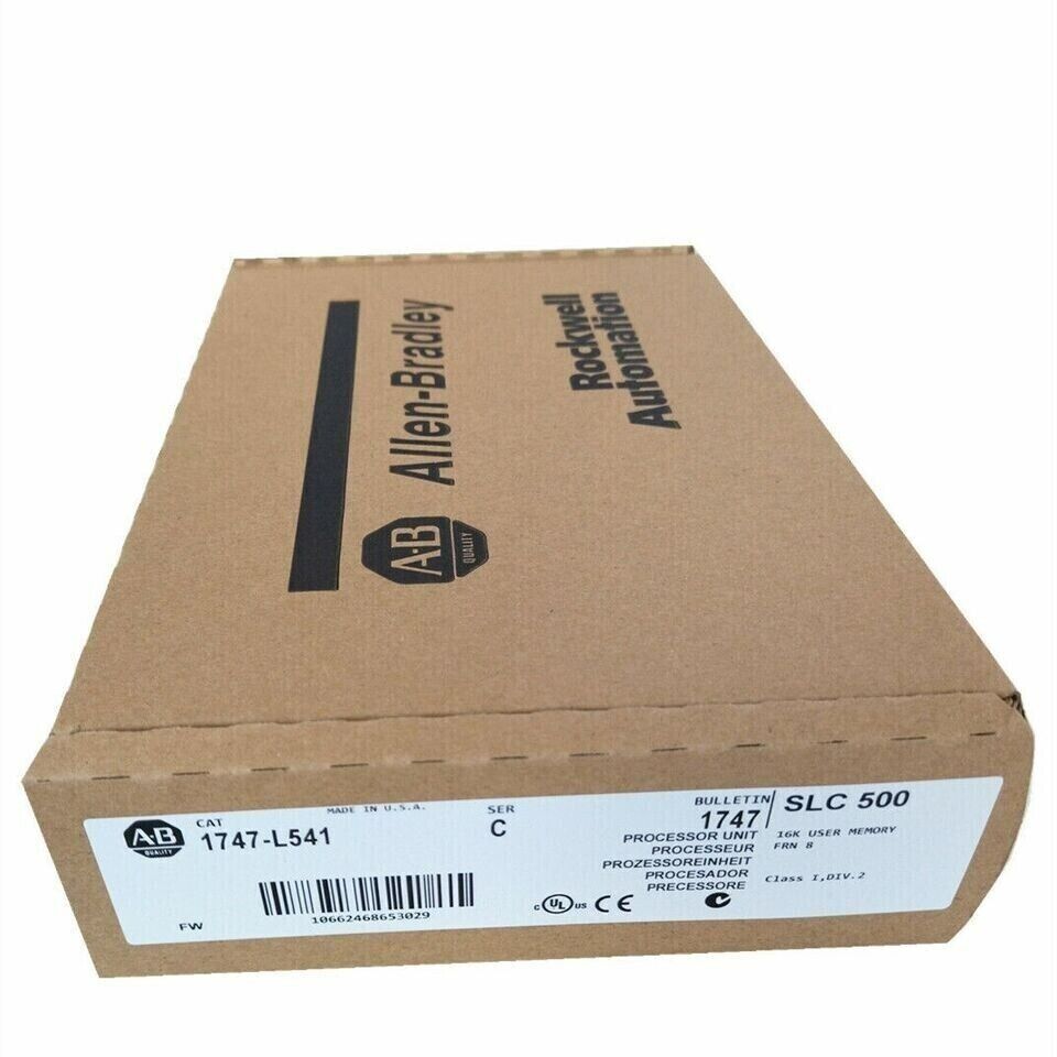 NEW FACTORY SEALED AB 1747-L541 SLC500 CPU MODULE - NULL
