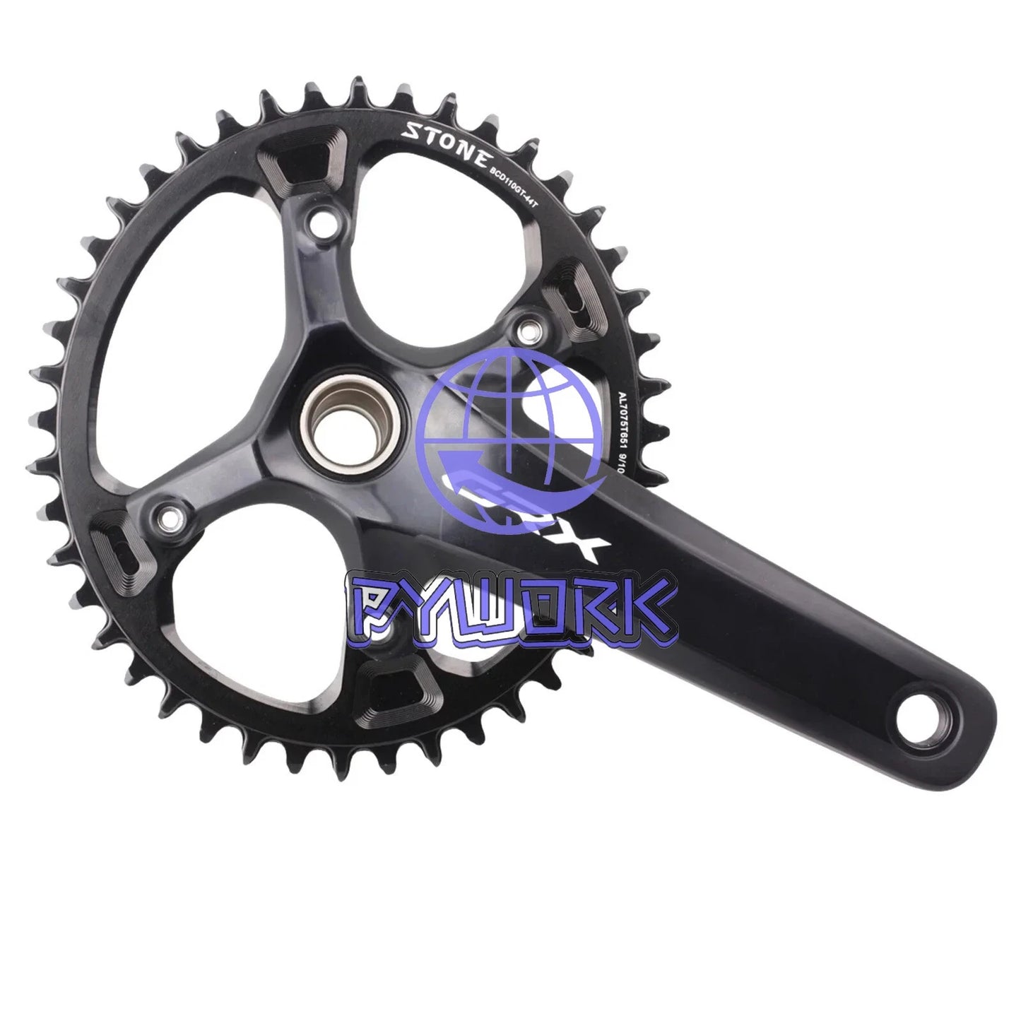 Stone Oval Bike Chainring 110BCD for Shimano Gravel GRX RX810 RX600 36T to 60T