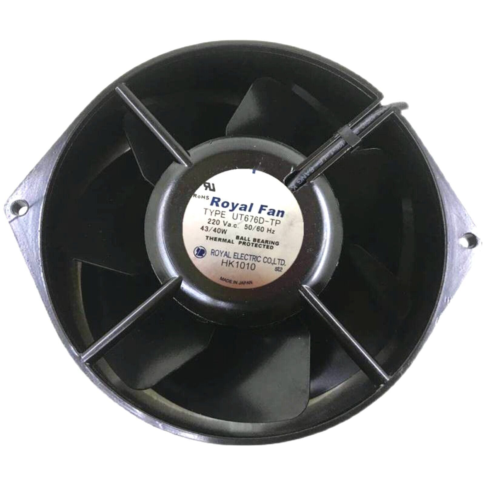 Royal Fan UT676D-TP Cooling Fan 220V 43W - ROYAL FAN