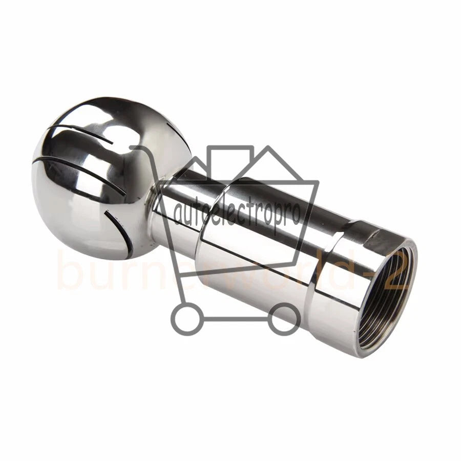 Tank Cleaning Rotating CIP Spray Ball 3/8'' 1/2'' 1" BSP Female Threaded Nozzle