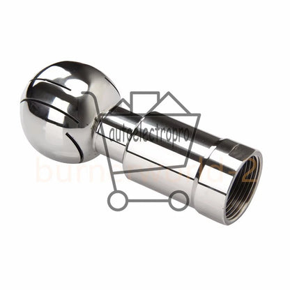 Tank Cleaning Rotating CIP Spray Ball 3/8'' 1/2'' 1" BSP Female Threaded Nozzle