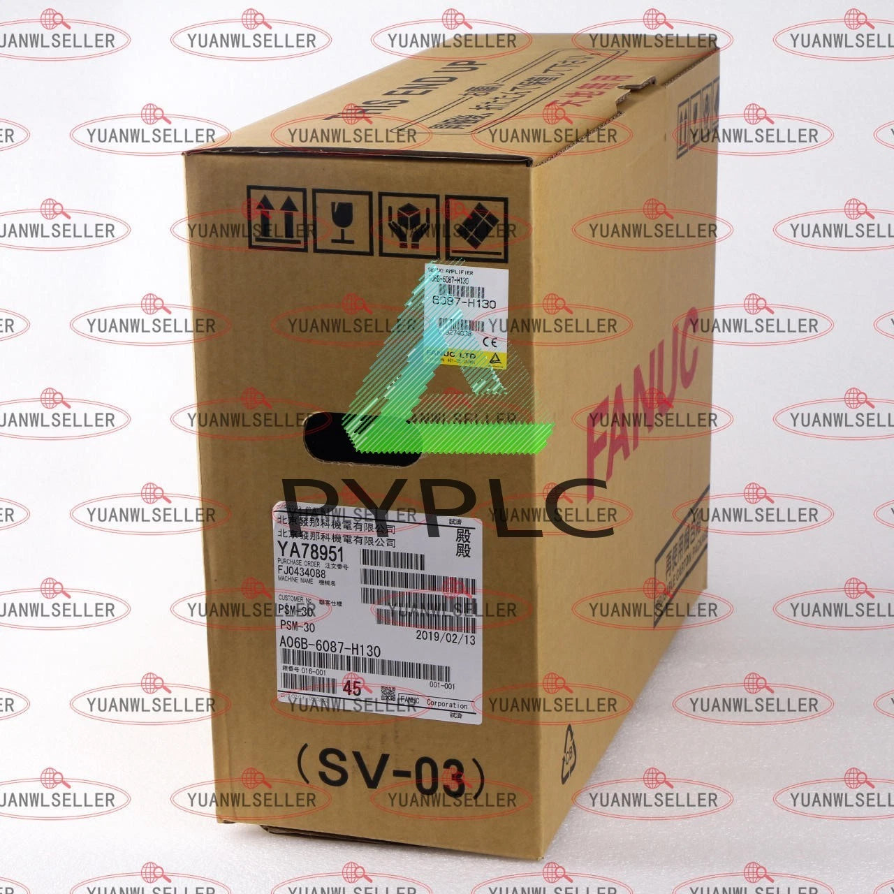 1PCS FANUC SERVO DRIVE A06B-6087-H130