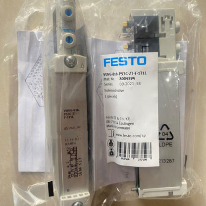 1PC FESTO VUVG-B18-P53C-ZT-F-1T1L 8004894 Solenoid Valve ping