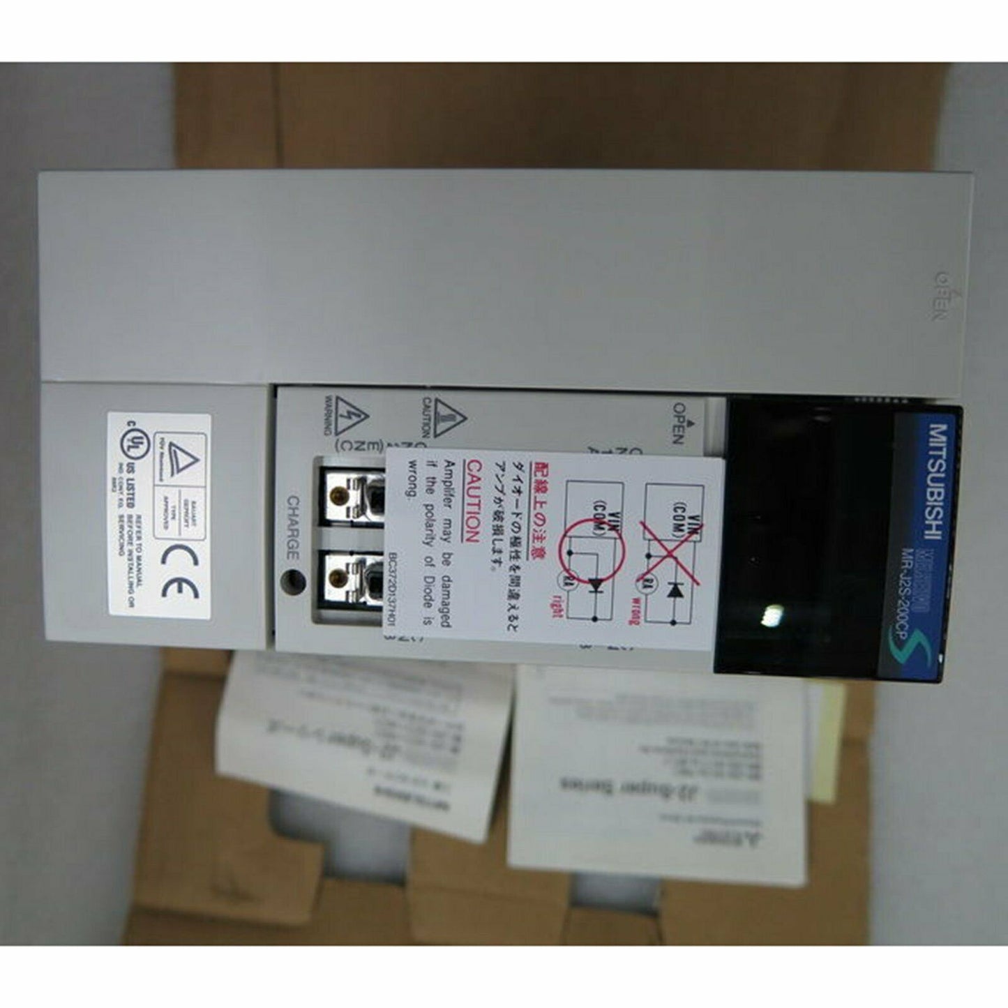 New Mitsubishi MR-J2S-200CP AC Servo Driver [One-Year Warranty] - MITSUBISHI