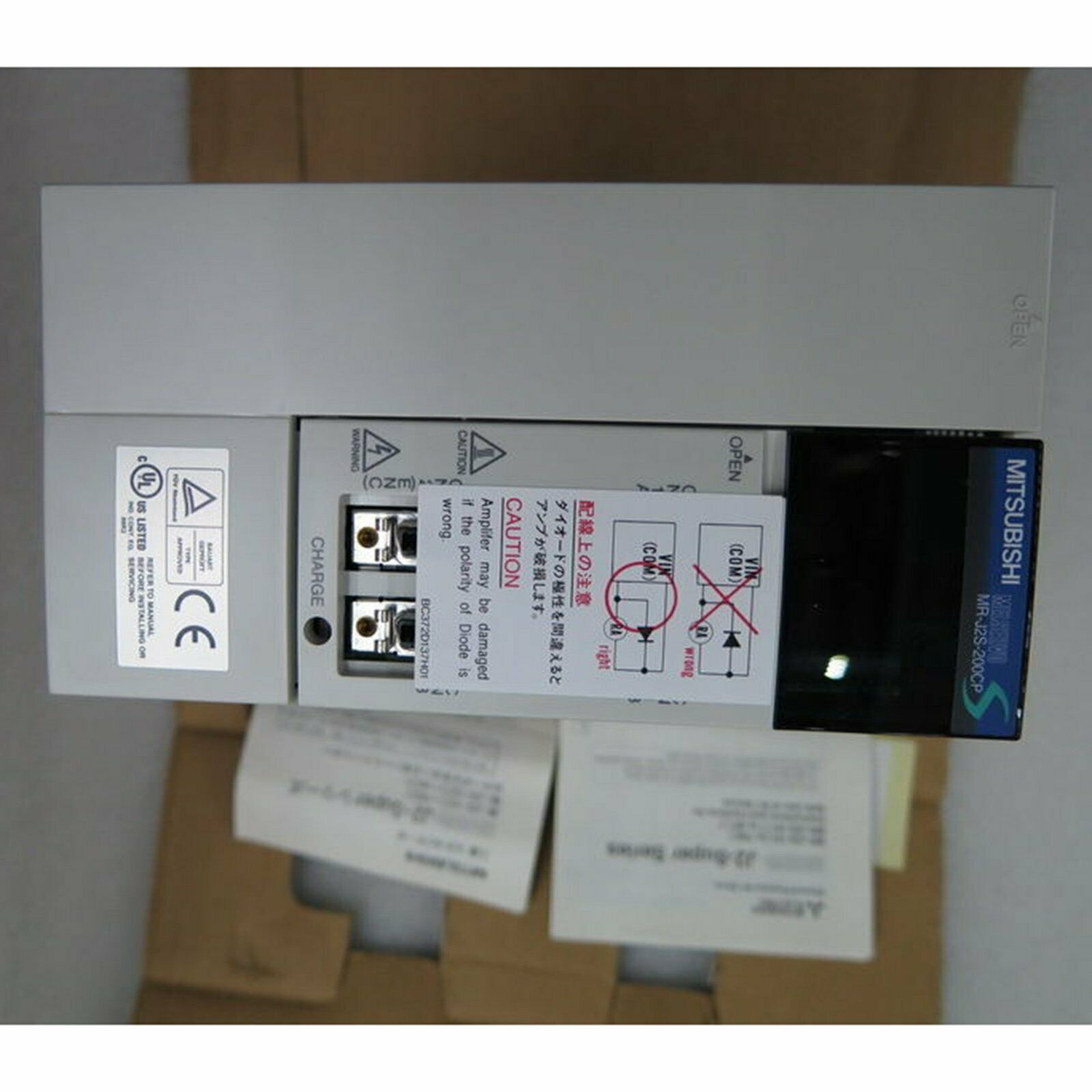 New Mitsubishi MR-J2S-200CP AC Servo Driver [One-Year Warranty] - MITSUBISHI