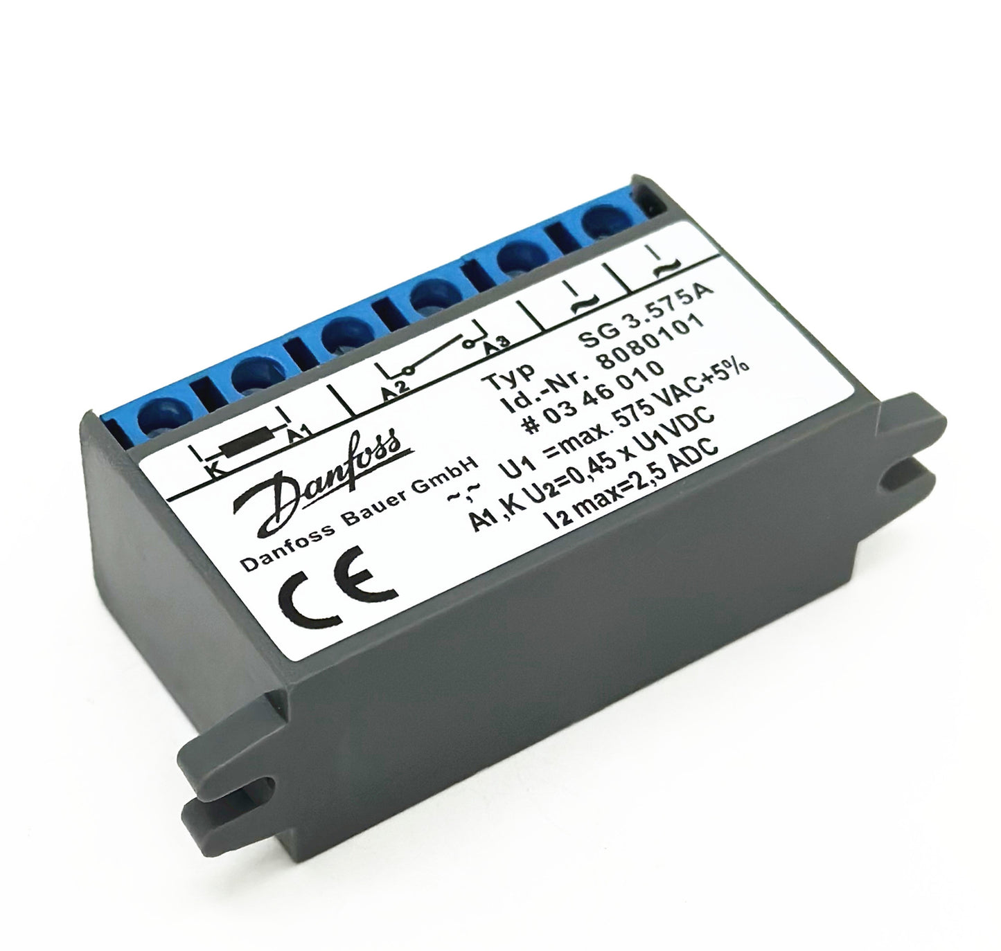 new Replace Danfoss Bauer GmbH SG 3.575A ID-Nr:8080101 Motor Brake Rectifier Device
