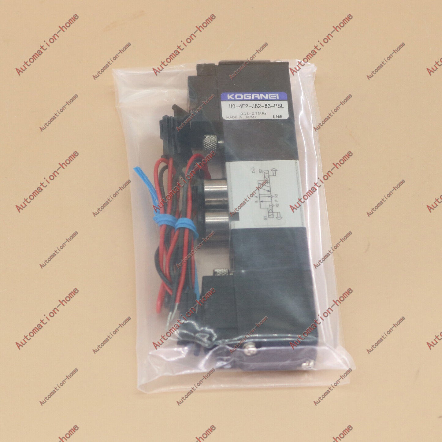 24VDC Solenoid Valve 110-4E2-J62-83-PSL - KOGANEI