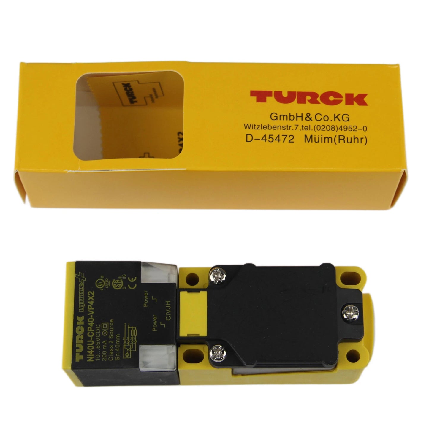 One TURCK NI40U-CP40-VP4X2 Proximity Switch Sensor#I