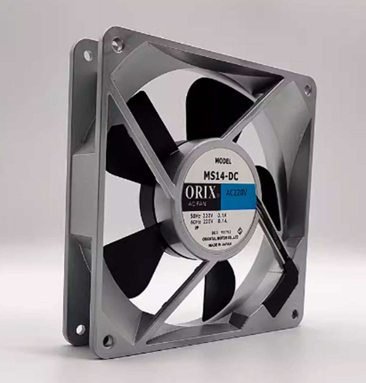ORIENTAL MOTR ORIX MS14-DC Aluminum Frame Cooling Fan AC200V 0.1A 50 - ORIENTAL MOTR ORIX