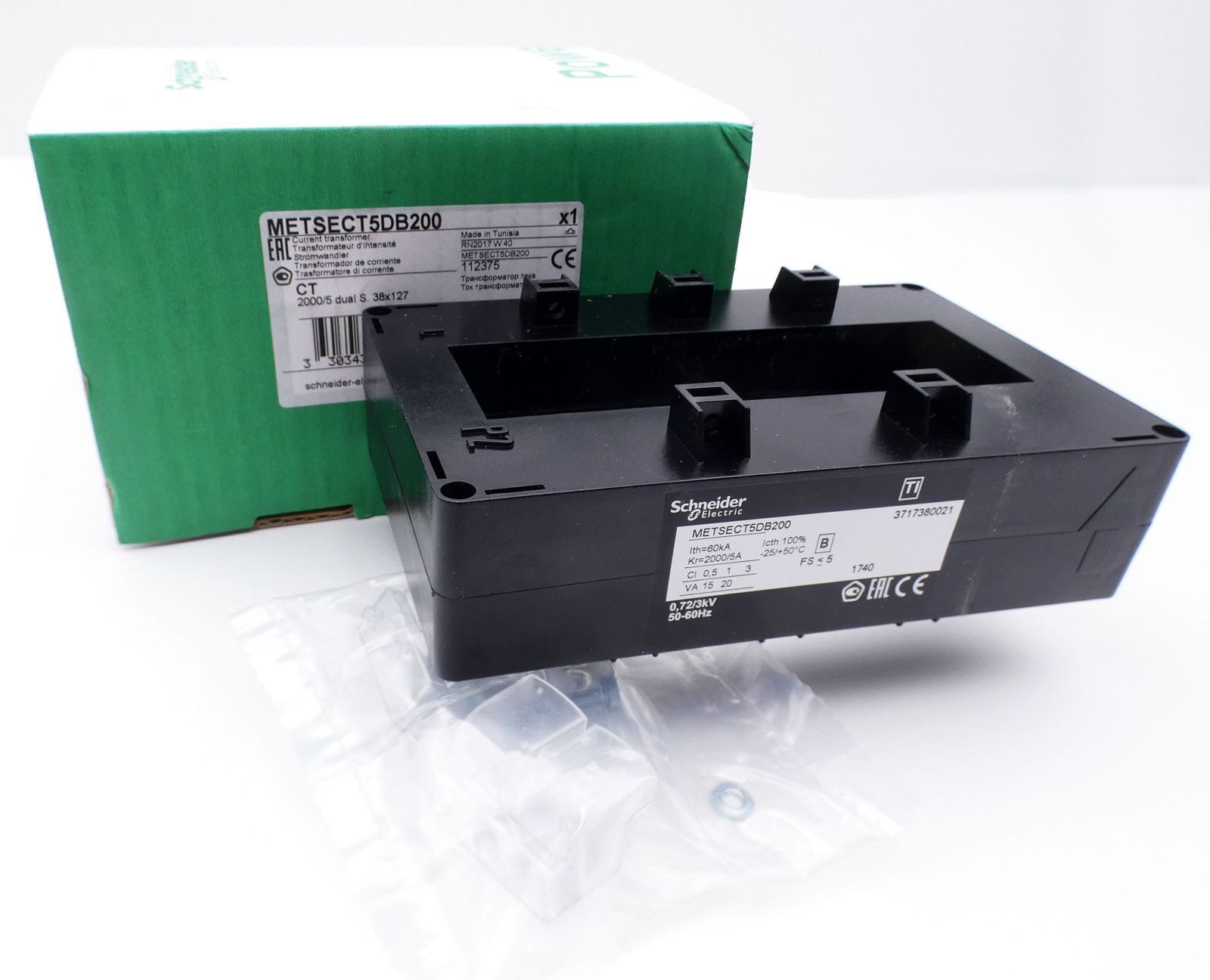 Schneider Electric METSECT5DB200 Stromwandler - unused/OVP - SCHNEIDER ELECTRIC