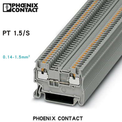 new 50pcs Phoenix Feed-through Terminal Block PT 1.5/S-3208100 - PHOENIX