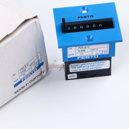 new 1PC FESTO PZA-E-C 8606 Pneumatic Counter