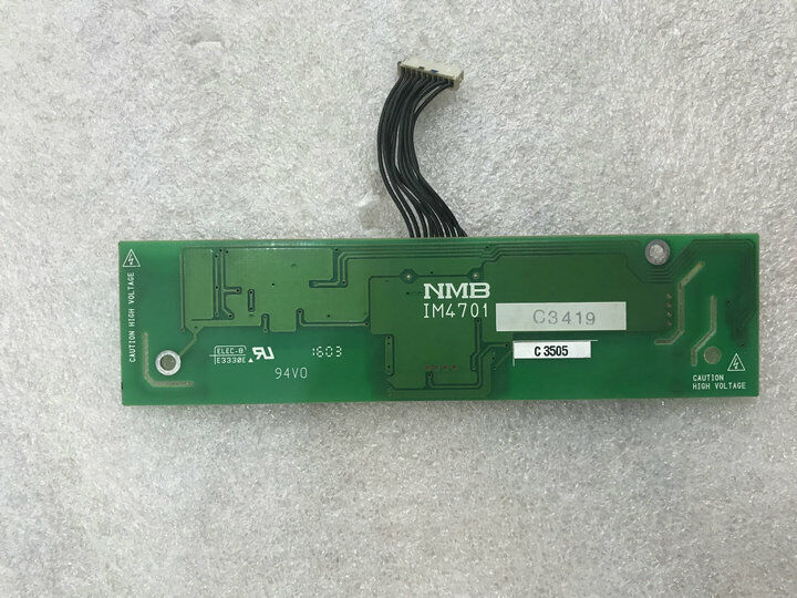 used 1PCS FOR NMB IM4701 NMB IM4701A high pressure plate