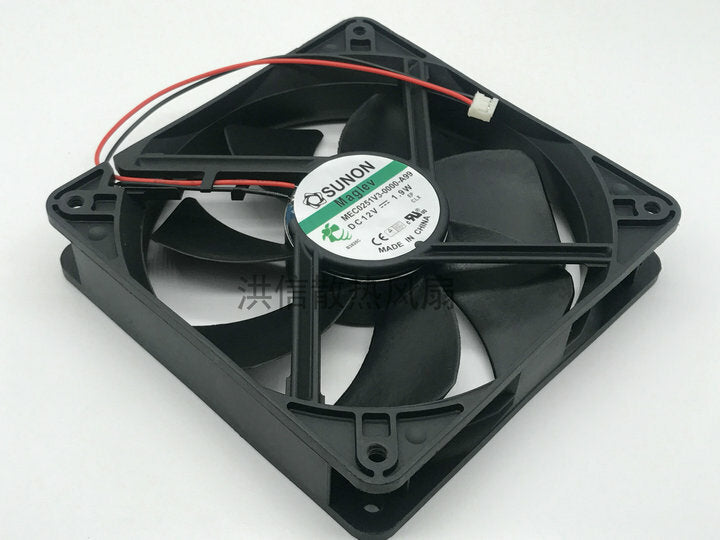 1pcs SUNON MEC0251V3-0000-A99 DC12V 1.9W 12025 12CM fan 2pin
