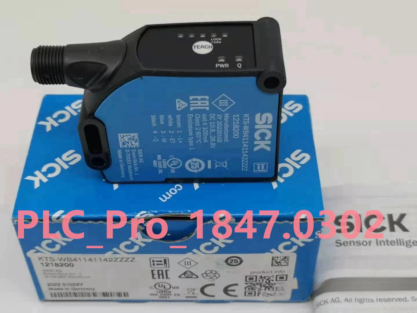 1PCS SICK KTS-WB41141142ZZZZ Photoelectric Switch Sensors Fast delivery #c
