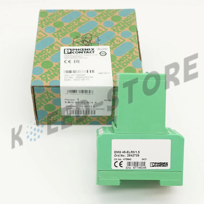 1PCS PHOENIX EMG45-ELR3-1,5 EMG45-ELR3/1,5 NO.2942739 Power Relay /RS