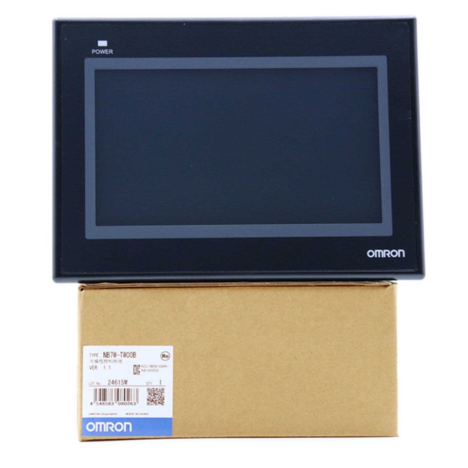 OMRON NB7W-HMI 7" COLOR TFT LCD, 24VDC, TOUCH SCREEN PANEL - OMRON
