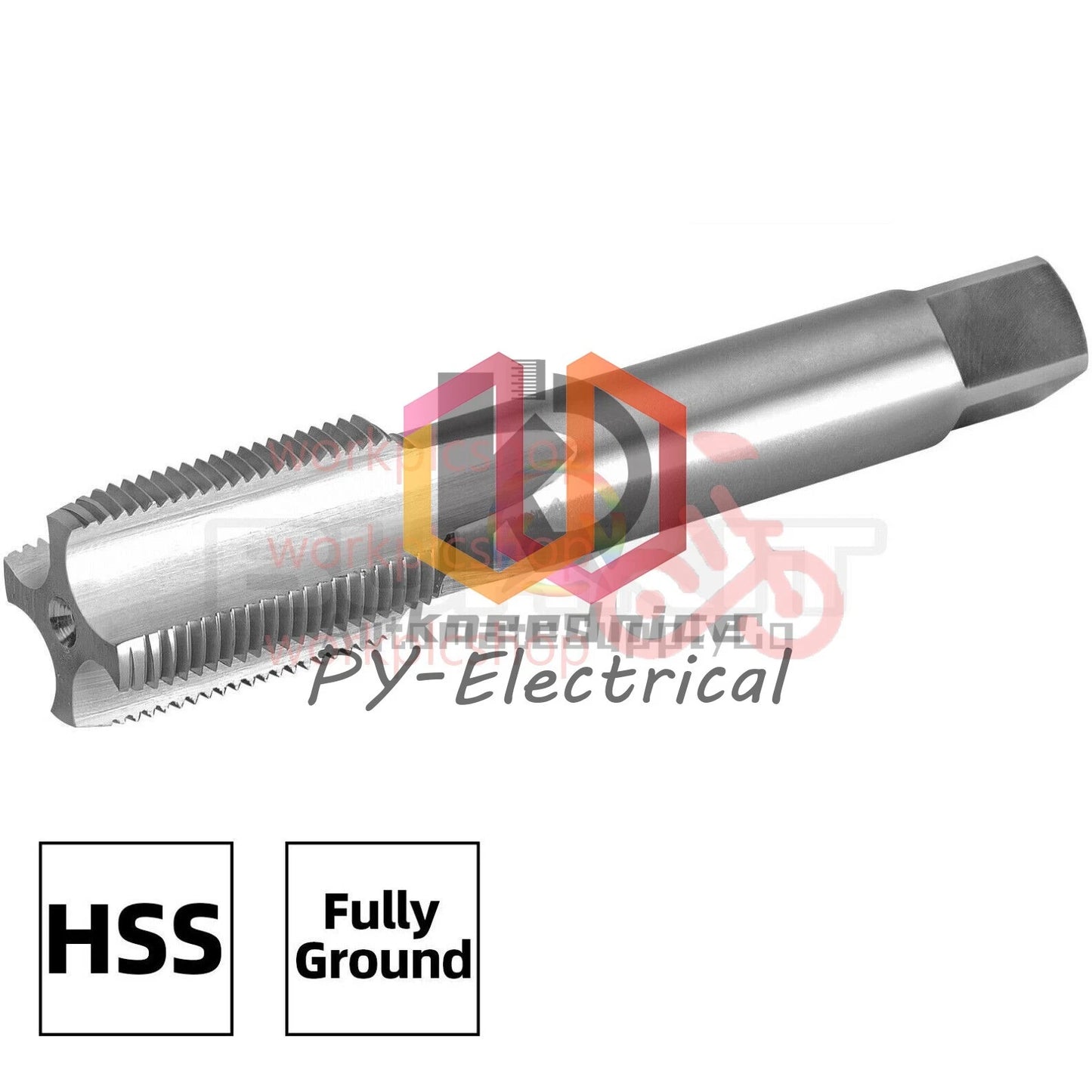 M36 X 1.5 Thread Tap Right Hand, HSS M36x1.5 Straight Fluted Machine Tap
