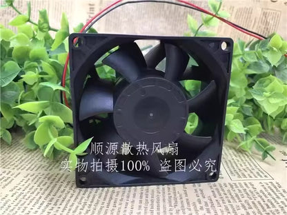 CROWN AGE08038B24L 8038 DC24V 0.41A 8CM 2-Wire Inverter Cooling Fan