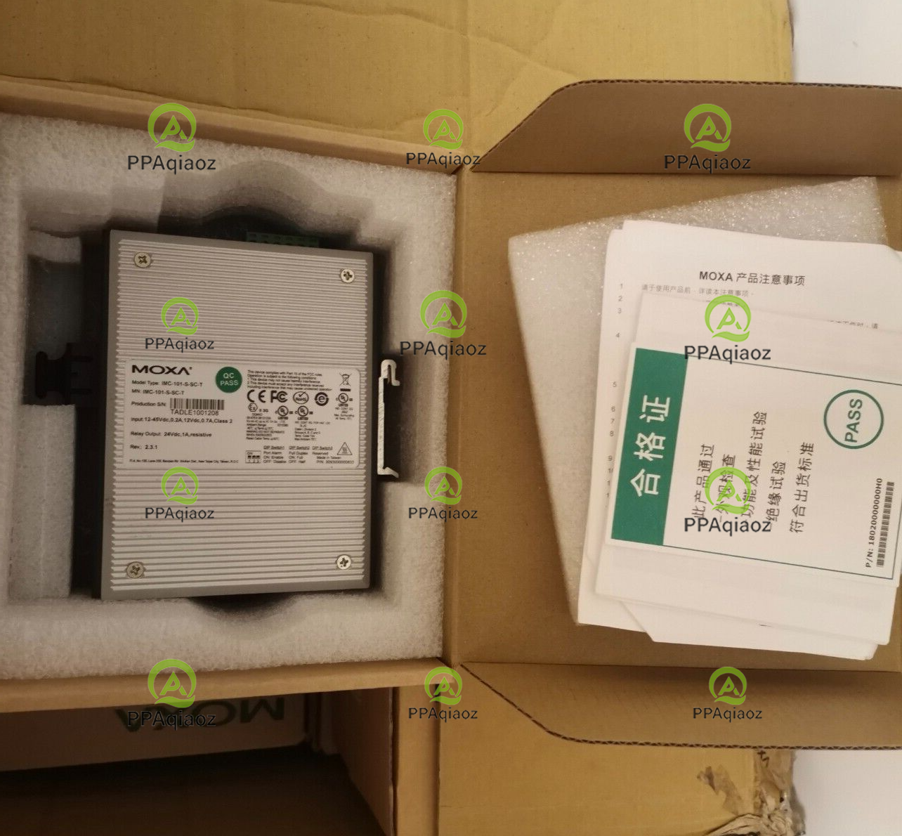 MOXA IMC-101-S-SC-T V2.3.1 - High Capacity Mobile Storage Solution - MOXA