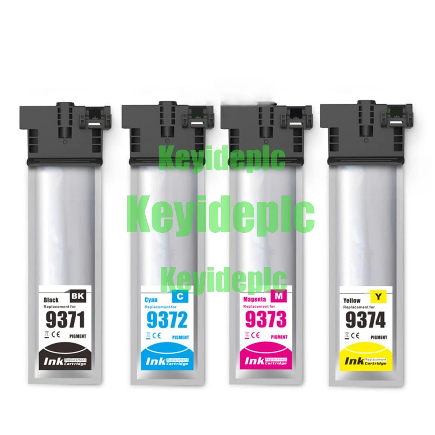 4PC Compatible Ink Cartridge T9371-T9374 for Epson WF-C5790/C5290 #ke