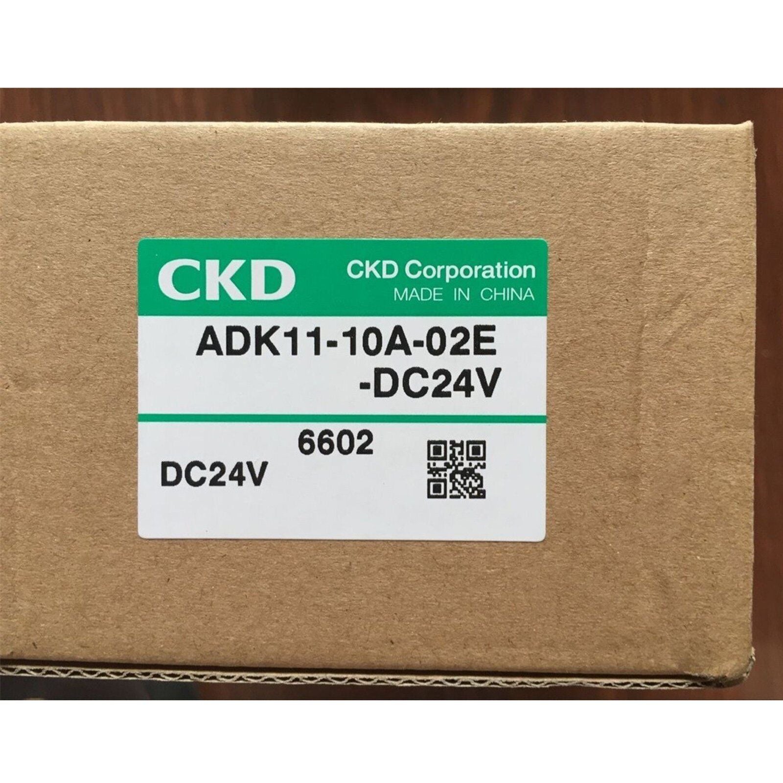 new 1PC  For CKD ADK11-10A-02E-DC24V Solenoid Valve