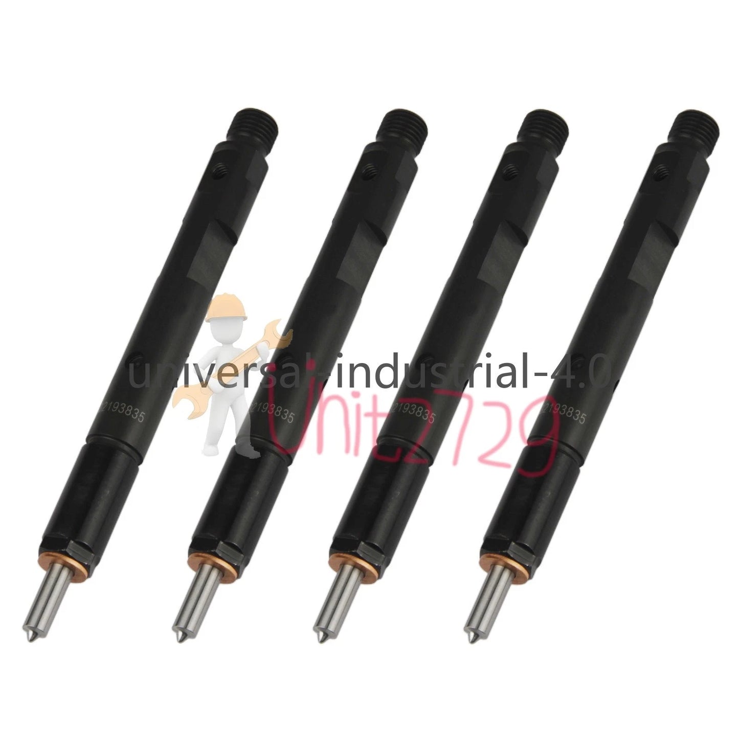 0432193835 4pcs Fuel Injector For Land Rover Discovery and Defender 300TDI
