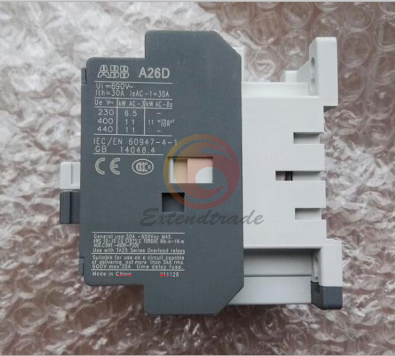 ABB AC Contactor A26D-30-01 AC110V - ABB