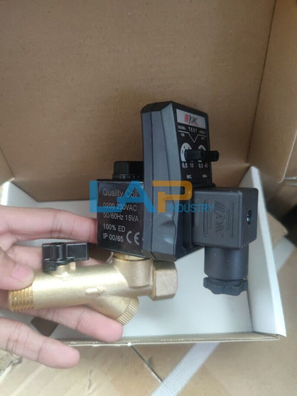 Electronic Drain Valve MIC-B 16bar 230VAC - New 1PCS - OMRON