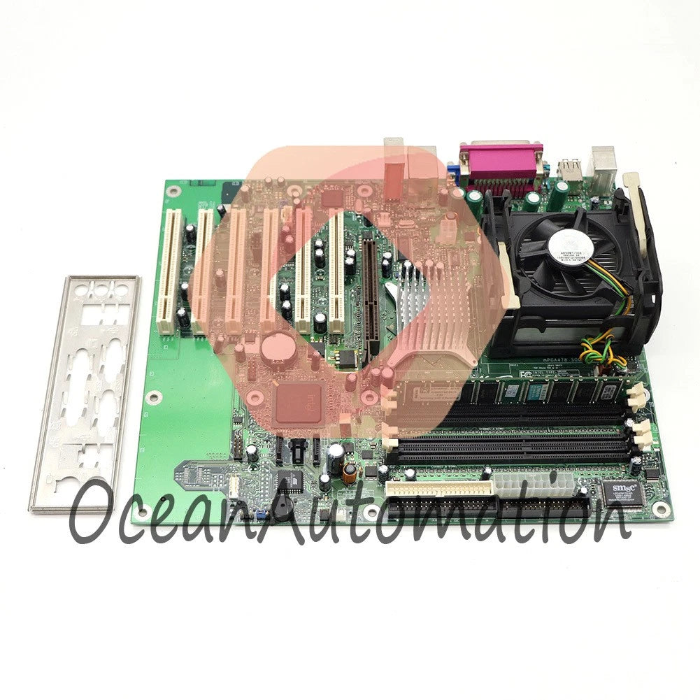 1PCS Intel Motherboard D865GBF/D865PERC with Fan CPU Memory