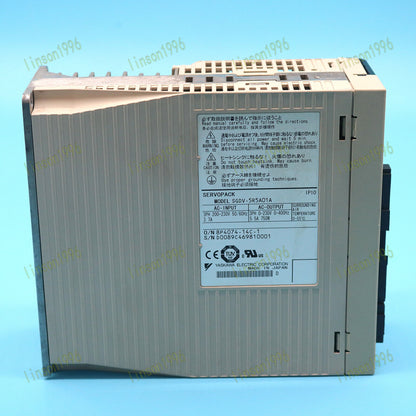 Used 1PCS Yaskawa Servo Drive SGDV-5R5A01A Tested In Good - YASKAWA
