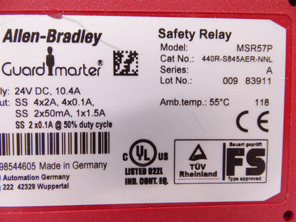 Allen Bradley 440R-S845AER High-Quality Relay Component - Durable & Reliable - ALLEN BRADLEY