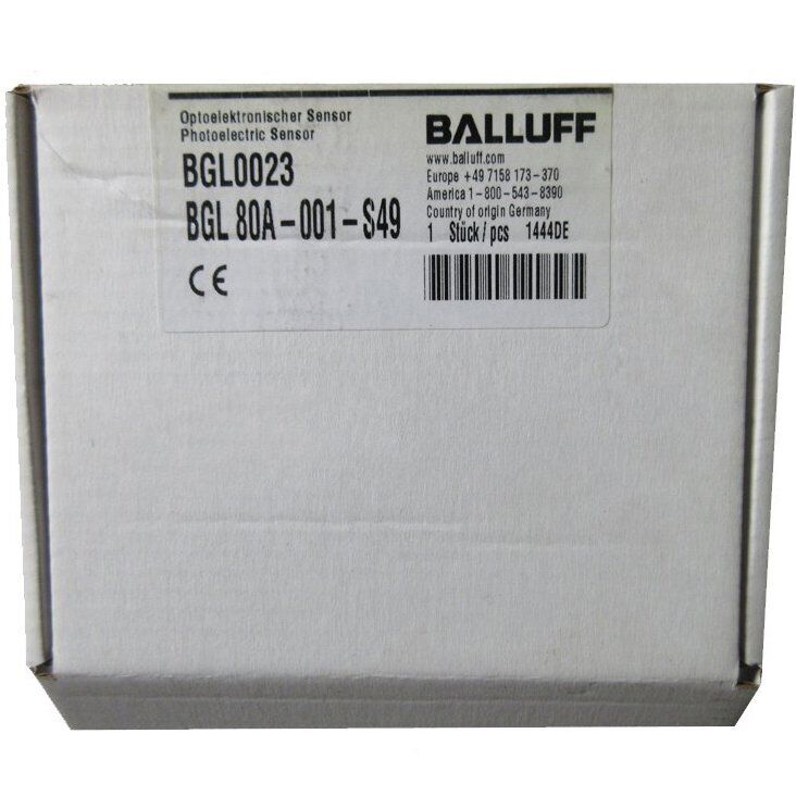 new 1pcs  balluff Photoelectric Sensor BGL 80A-001-S49 SHIP