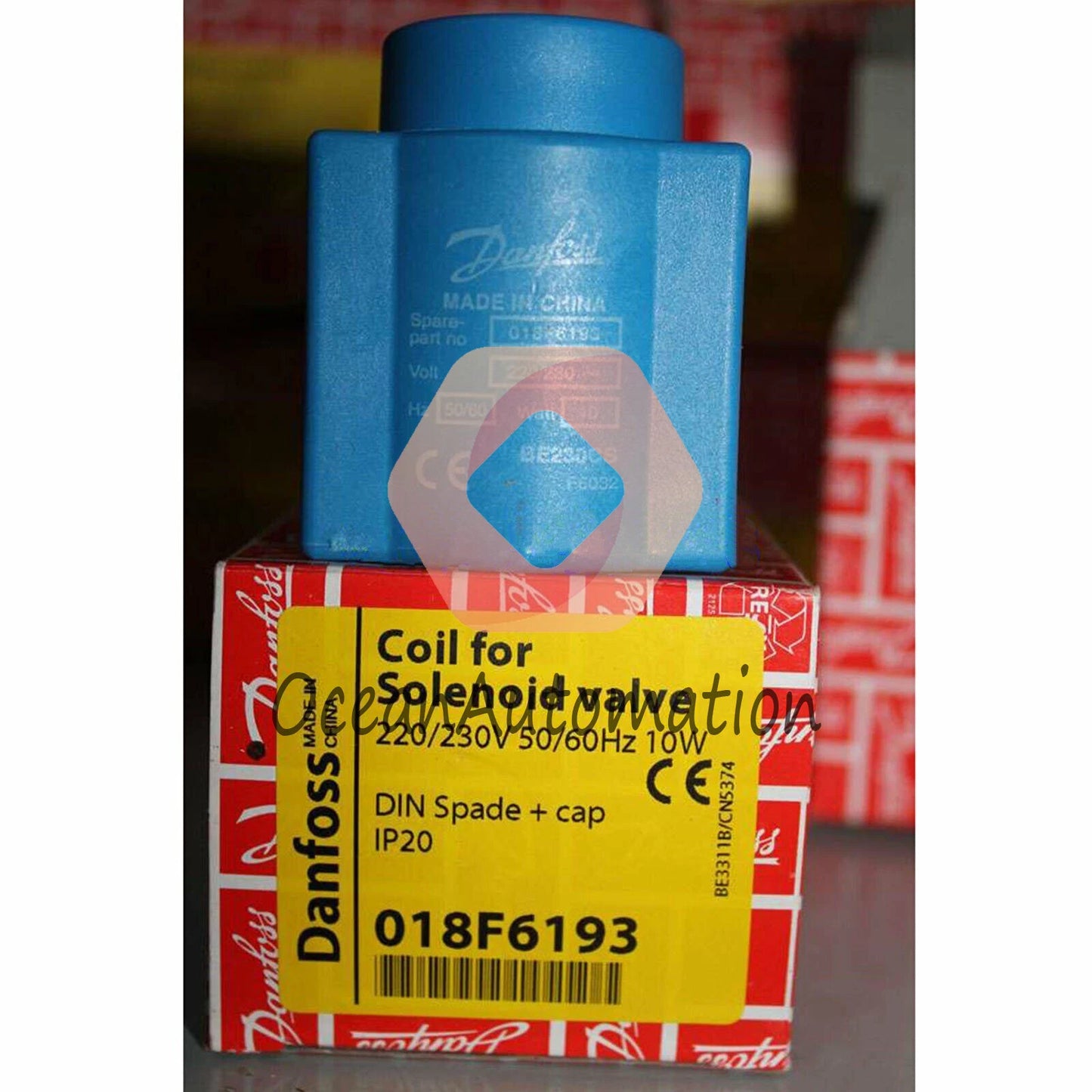 1pcs 018F6193 Solenoid Valve Coil Danfoss