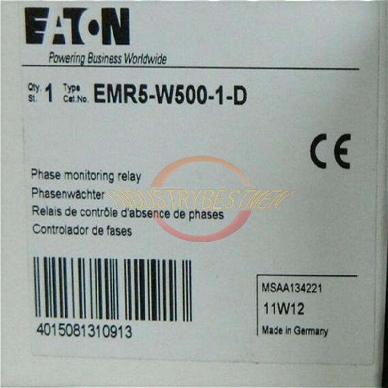 New EATON Moeller EMR5-W500-1-D Phase Sequence Relay – High-Quality Relay Device - EATON
