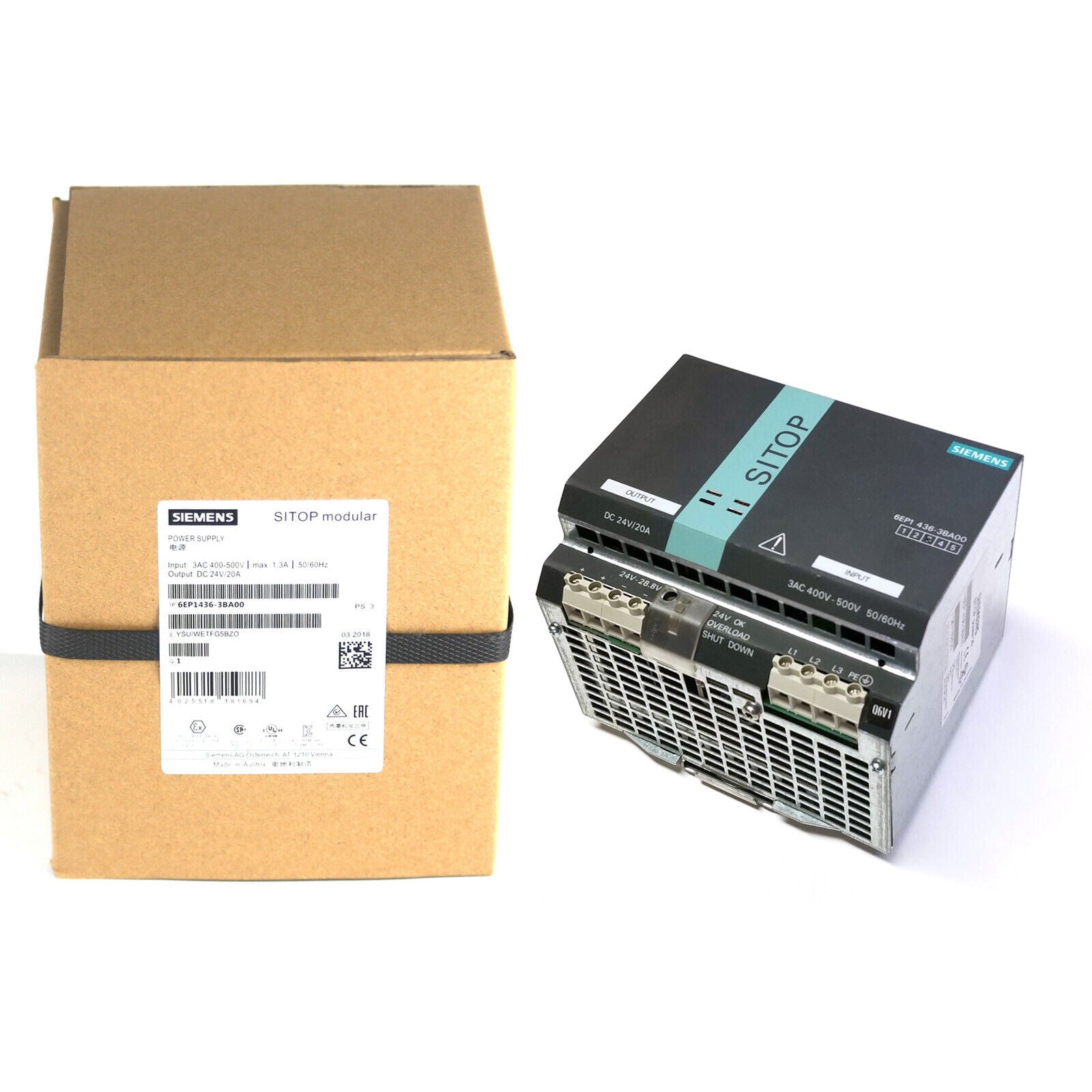 Omron XW2R-J34GD-C1 Breakout Board Input - OMRON