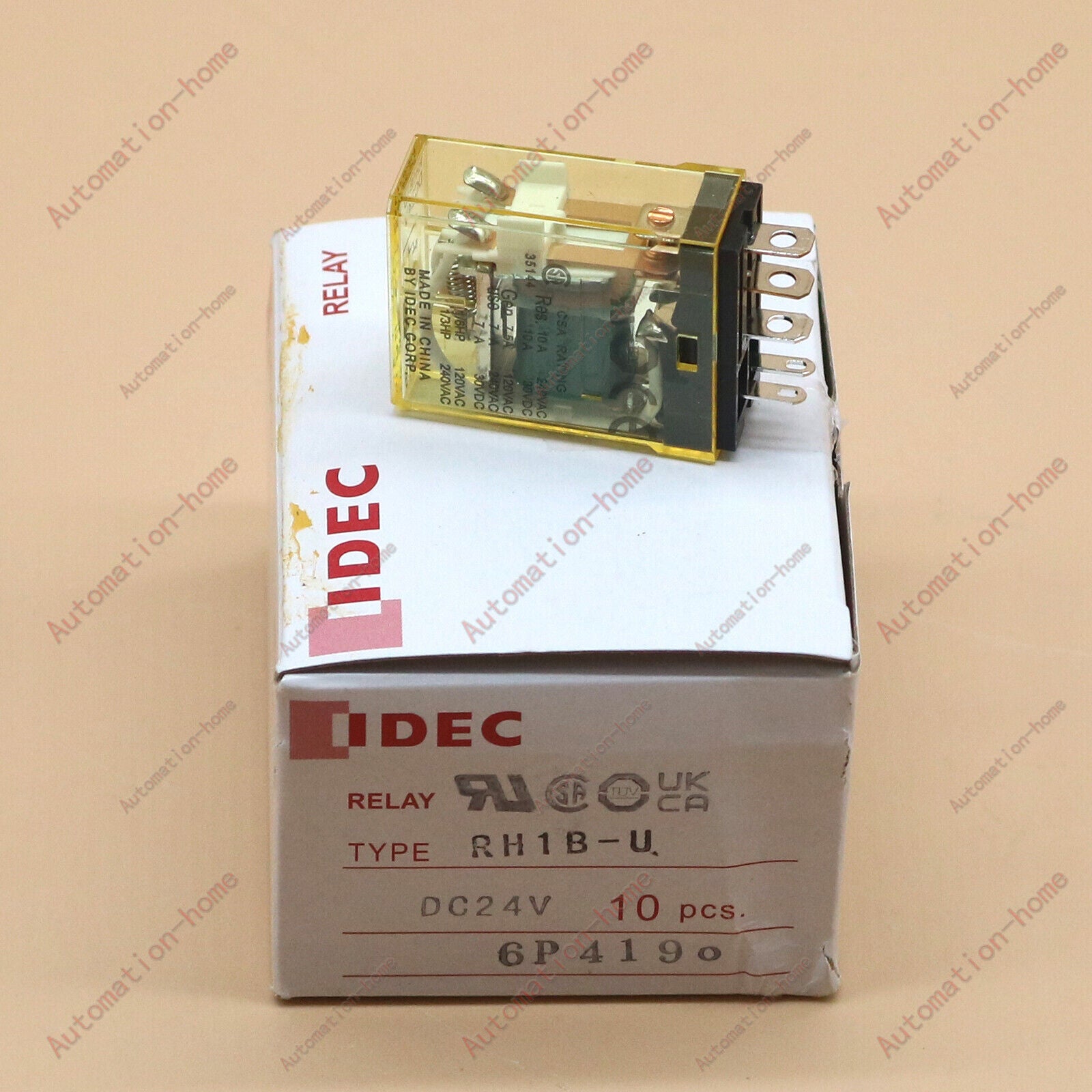 new 10PC  IDEC RH1B-U DC24V Intermediate miniature relay spot stock