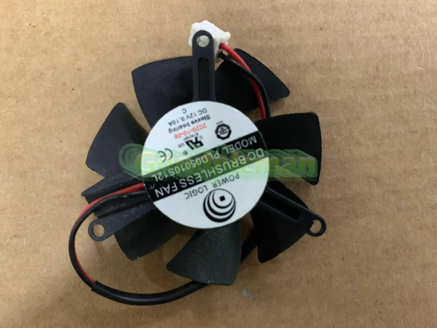 1X PLD05010S12L (DF0501012SEE2C T125010SL) 2 Pin 45mm Fan ATI nVIDIA Video Card