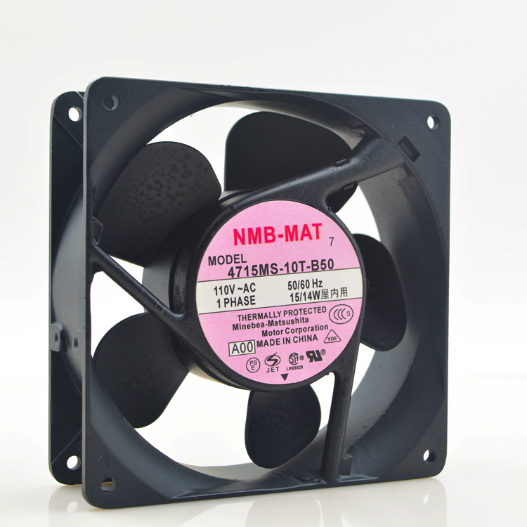 1pcs NMB 4715MS-10T-B50 110V 100V 12038 15W 12CM axial cooling fan