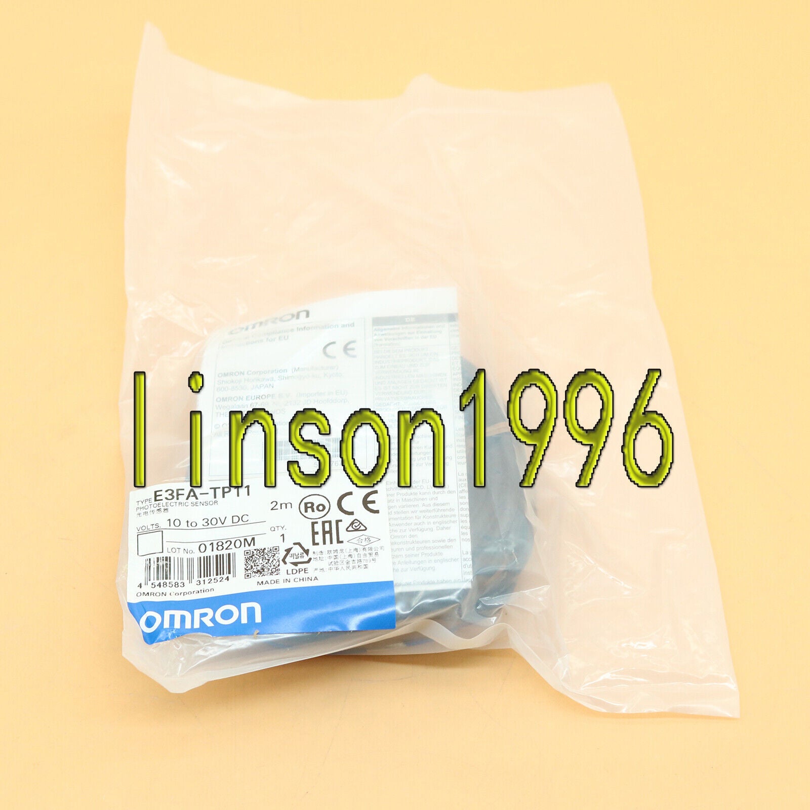 ONE E3FA-TP11 sensor 2M photoelectric sensor E3FATP11 - ONE