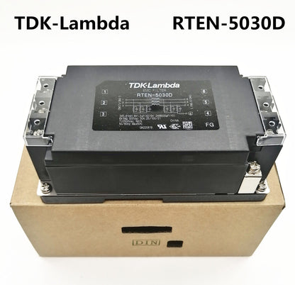 new 1pcs RTEN-5030D 30A TDK-Lambda Ultra-thin Three-phase Power Filter DIN RAIL - TDK-LAMBDA