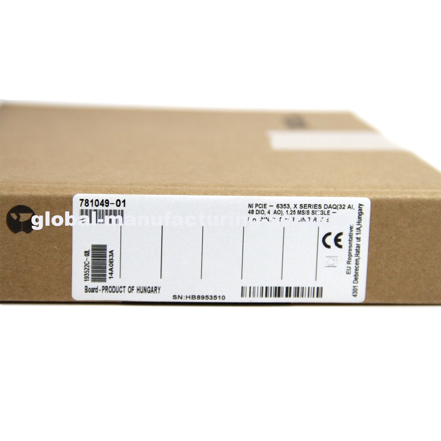 NATIONAL INSTRUMENTS PCIe-6353 781049-01 Multifunction Device - NATIONAL INSTRUMENTS